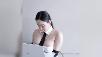 Realassbunny Nude Office Secretary OnlyFans Video Leaked