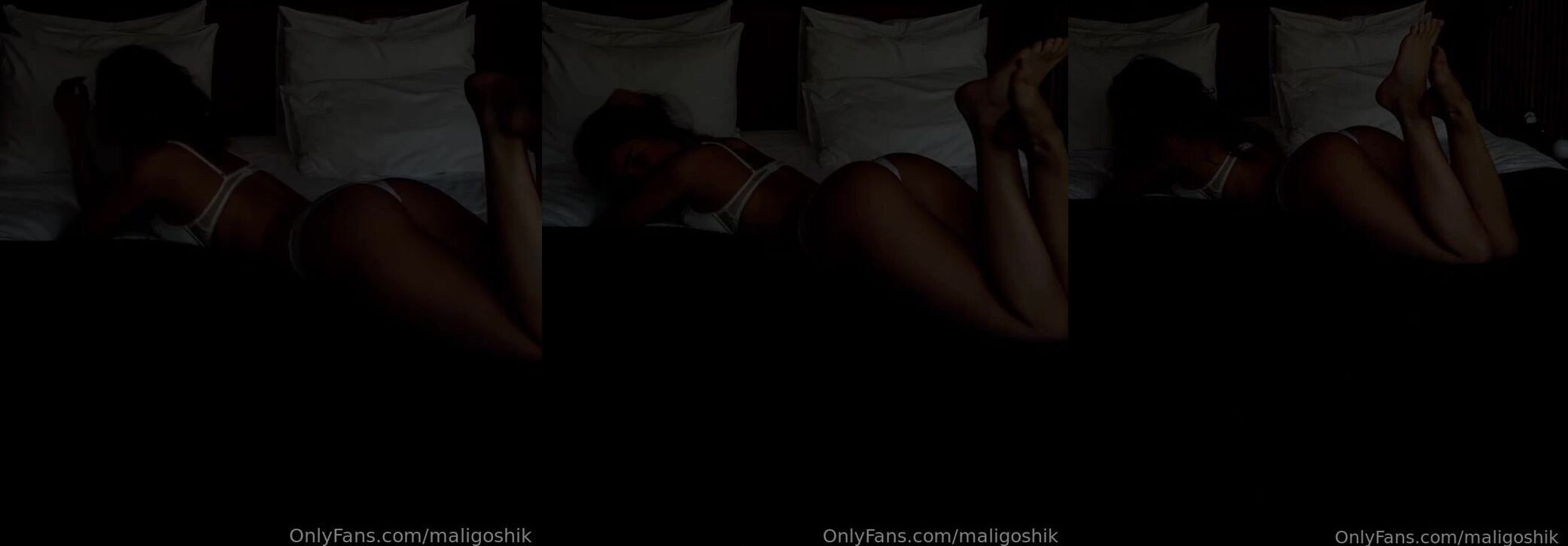 Anna Malygon Lying in Bed Horny PPV