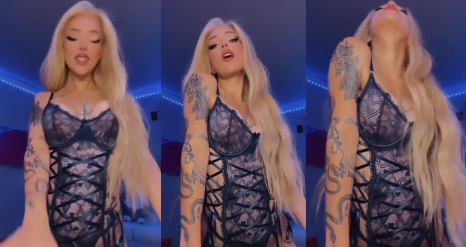 Darla Eliza Nude See Through Lingerie Strip OnlyFans Video Leaked