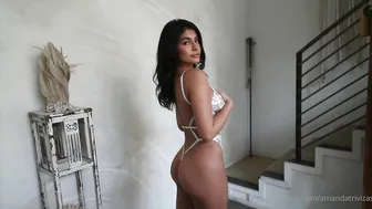 Amanda Trivizas Hot 2 Girls White Lingerie Strip Video Leaked