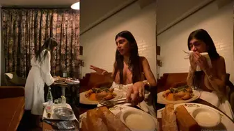 Mia Khalifa Naked Boobs Lunch OnlyFans Video Leaked