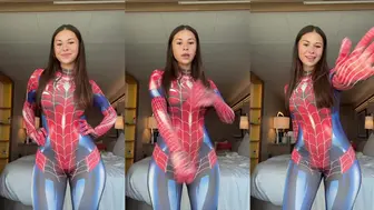 Sophie Rain Aishah Sofey Spider Man Video Dancing