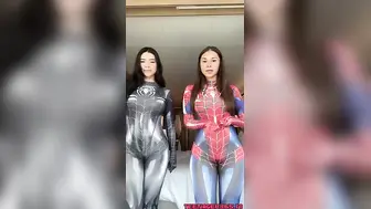 Sophie Rain Aishah Sofey Spider Man Video Dancing