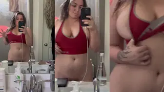 Curvyllama Nude Tease Nip Slip OnlyFans Video Leaked