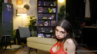 Lilmochidoll Red Lingerie Sex POV OnlyFans Porn Video Leaked