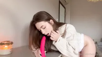 Charming_girl Pink Dildo Masturbation Video Leaked