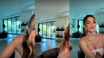 Lyna Perez Nude Cutting Clothes OnlyFans Livestream Leaked