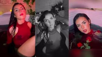 Andrea Botez Nipple Pasties Wet Bodysuit Video Leaked