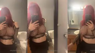 Ryleeex Nude See Through Fishnet OnlyFans Video Leaked