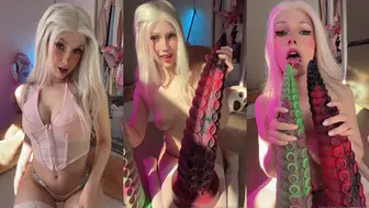 Milkiwifey Nude Dragon Dildo PPV OnlyFans Video Leaked