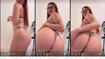 Toria Lorraine Ass PPV OnlyFans Video Leaked