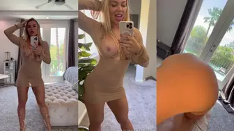 Lauren Drain See-Through Dress Strip OnlyFans Video Leaked