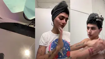 Mia Khalifa Nude Dressing OnlyFans Video Leaked