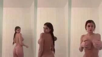 Andie Elle Naked Shower OnlyFans Video Leaked