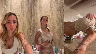 Kaitlyn Krems Nude Wet Shower PPV OnlyFans Video Leaked