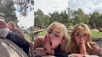 Emily Oram Outdoor Blowjob Cumshot Video Leaked