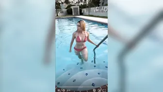 Lil Tay Sexy Bikini Poolside Tease Video Leaked