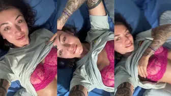 Eliza Sereno Pink Lingerie Tease OnlyFans Video Leaked