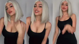 Sallyyrrose Sexy Blonde Hair Video