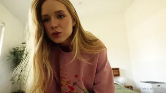 Caroline Zalog Lace Skims Try On Video Leaked