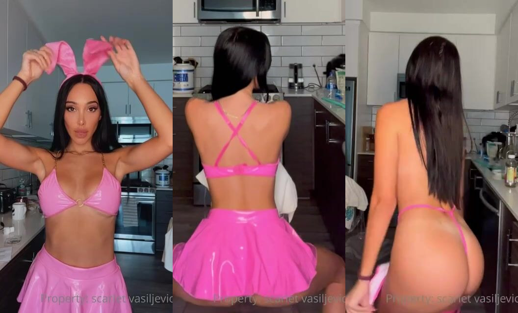 Scarlet Vas Pink Bunny PPV OnlyFans Video Leaked