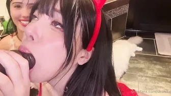 Asianbunnyx Nude Blowjob With Strawberrytabby Video Leaked