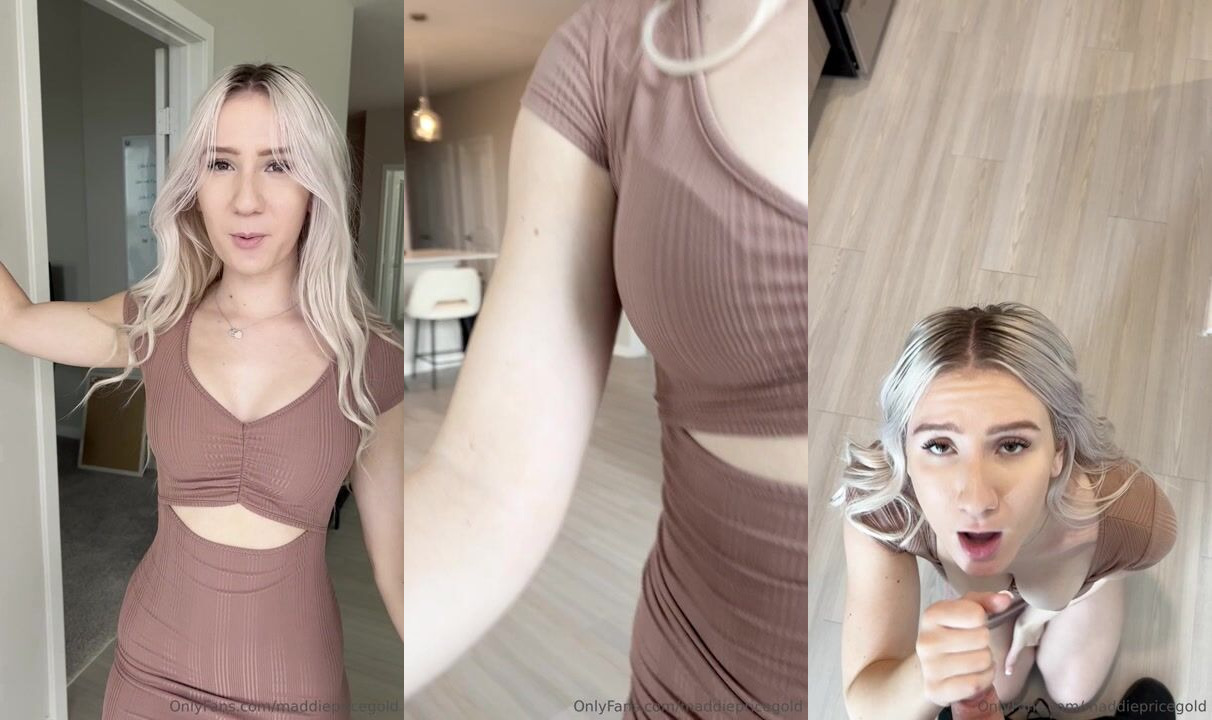 Maddie Price Blowjob POV Cumshot OnlyFans Video Leaked