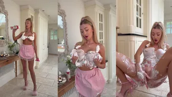 Frances Bentley Nude Whipped Cream OnlyFans Video Leaked