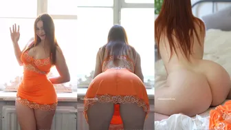 Vladislava Shelygina Nude Orange Dress OnlyFans Video Leaked