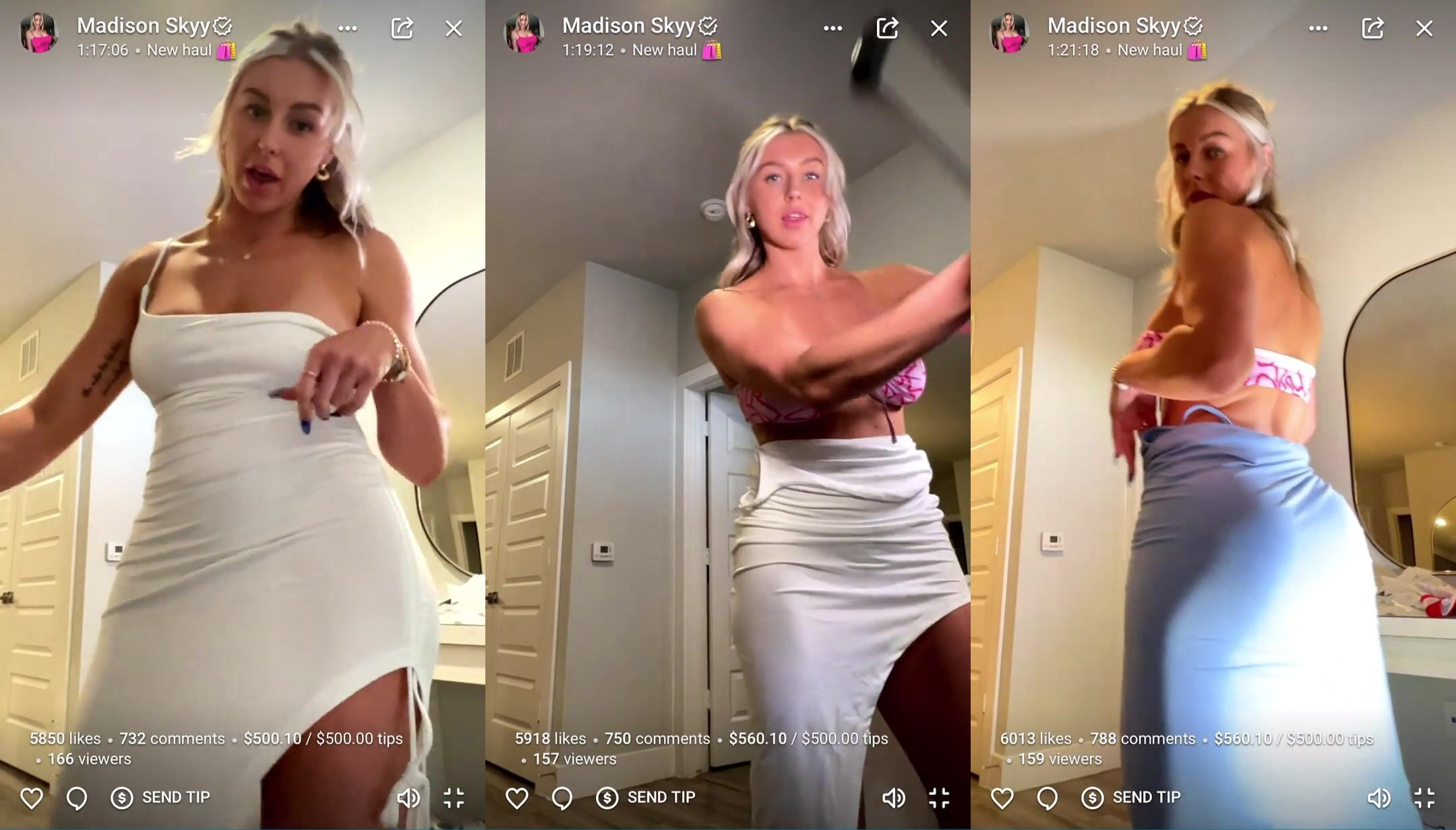 Madison_skyy Topless in Livestream Video Leaked