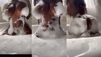 Ellie The Empress Nude Soapy Bathtub PPV Video Leaked