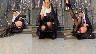 Filatochka Nun Strip OnlyFans Video Leaked