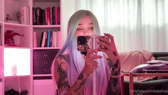 Babyfoji Aka Peachtot Nude Fuck Machine PPV Of Video Leaked