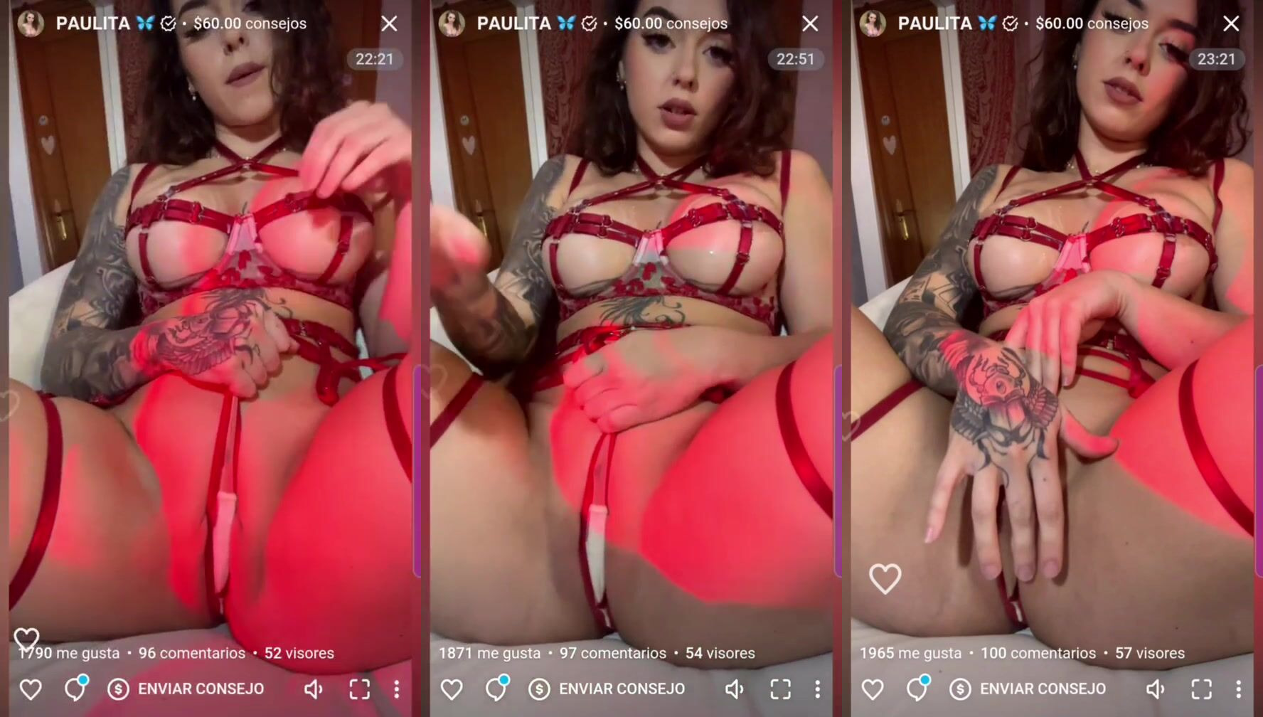 Paulita Segarra Nude Pussy Tease OnlyFans Video Leaked