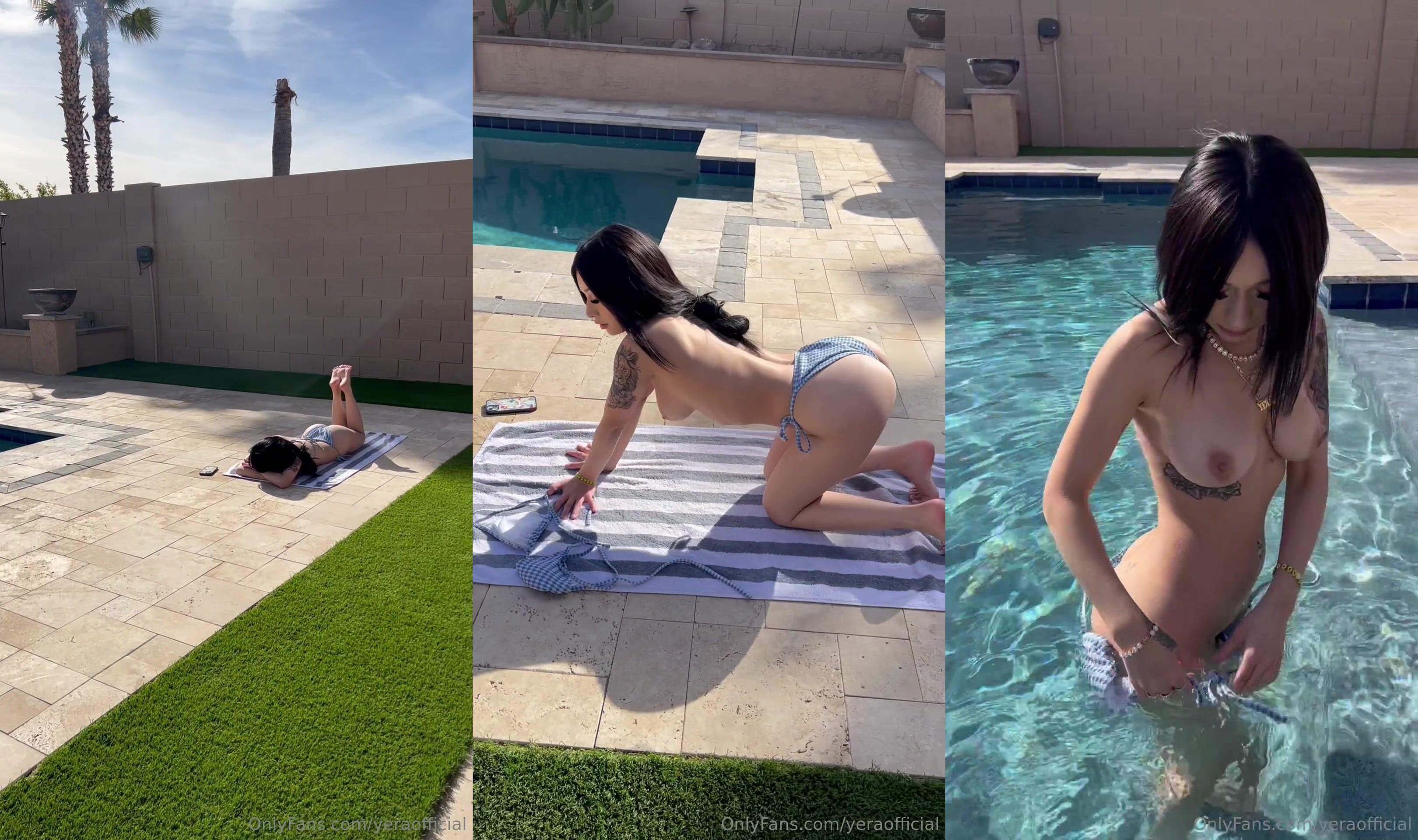 Yera Official Poolside PPV OnlyFans Video Leaked