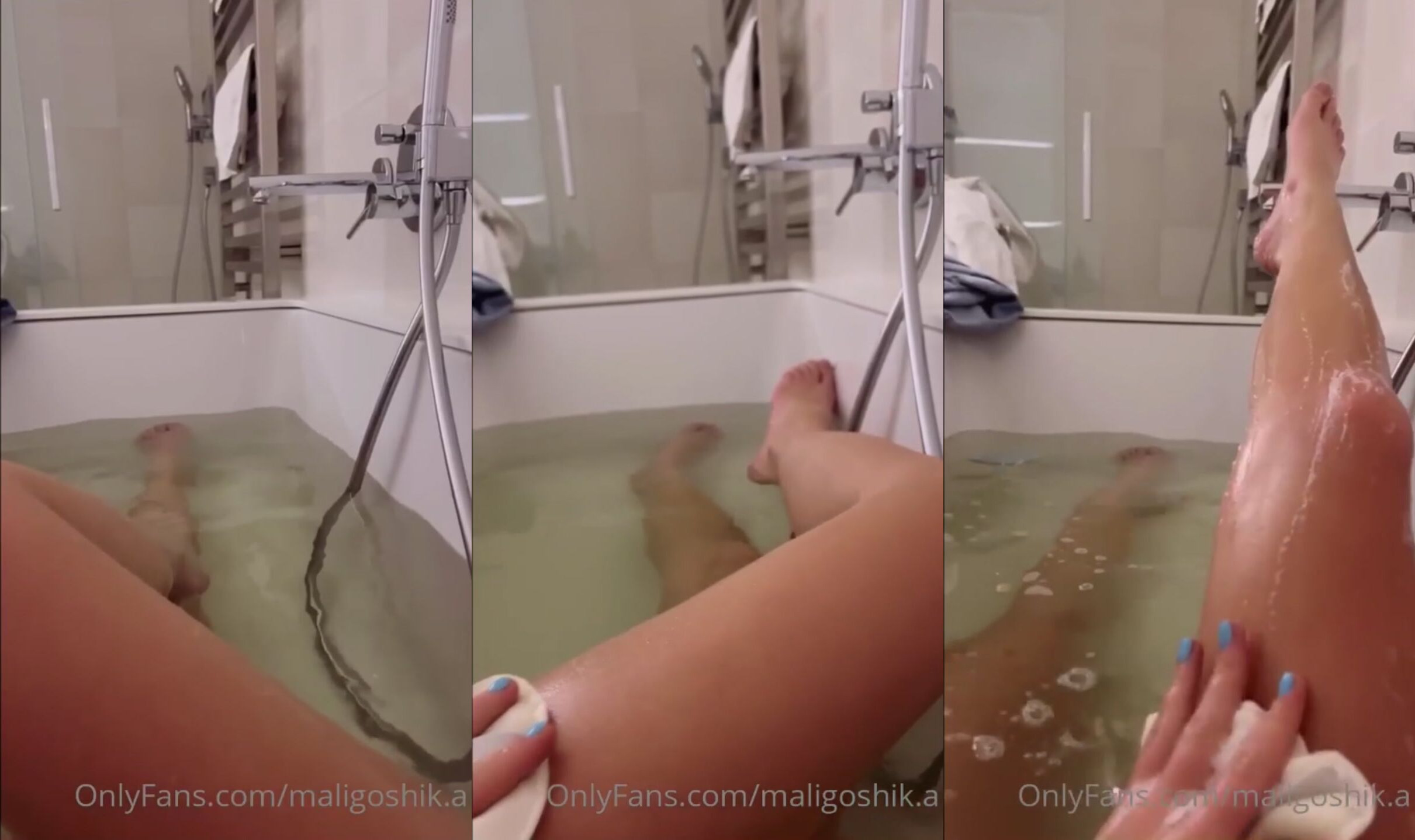 Anna Malygon Nude Bathtub PPV OnlyFans Leaks