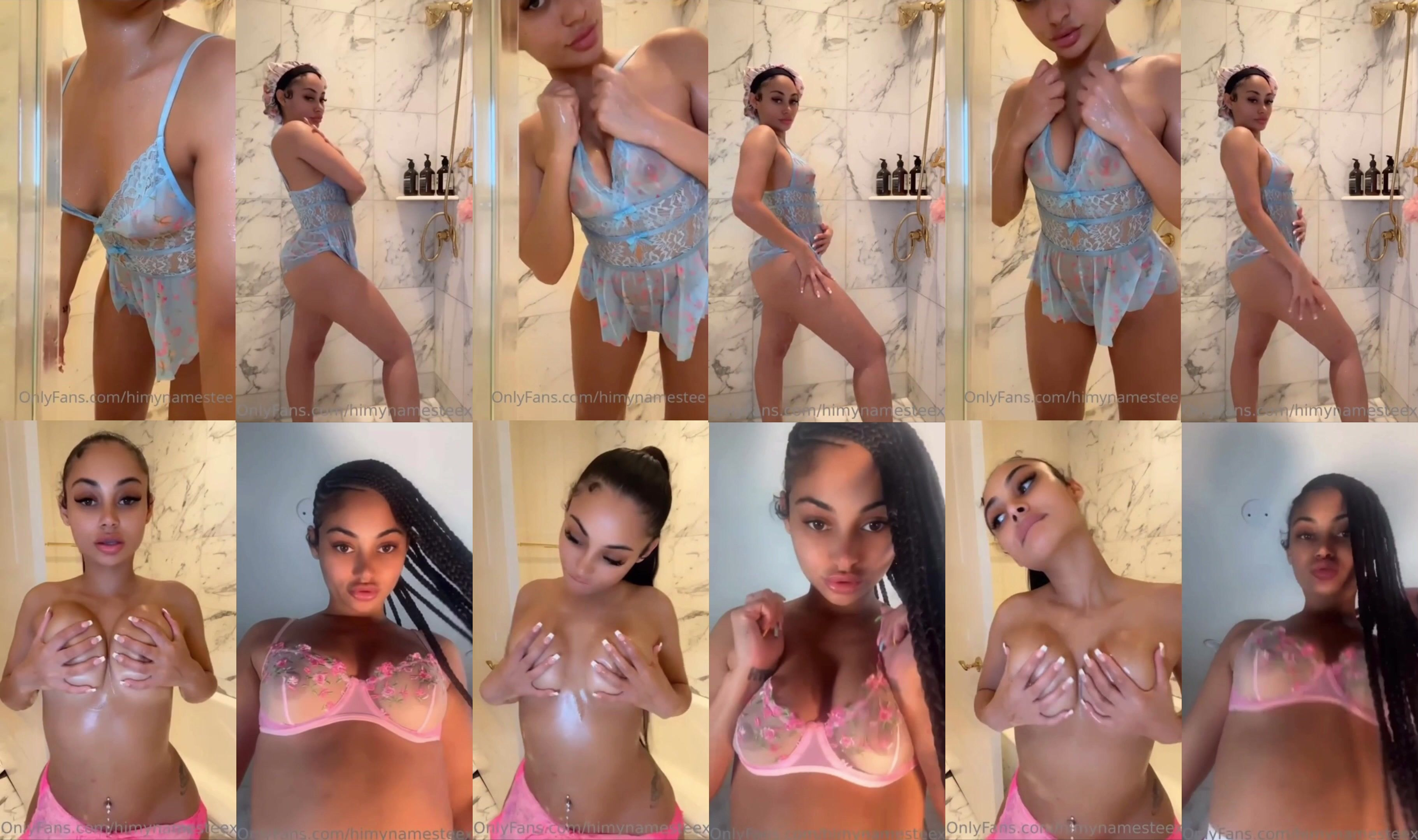Himynamestee Nude Shower OnlyFans Video Leaked