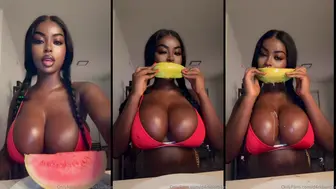 Bimbonique Aka Adiza Sankofa Nude Wet Tits Video Leaked