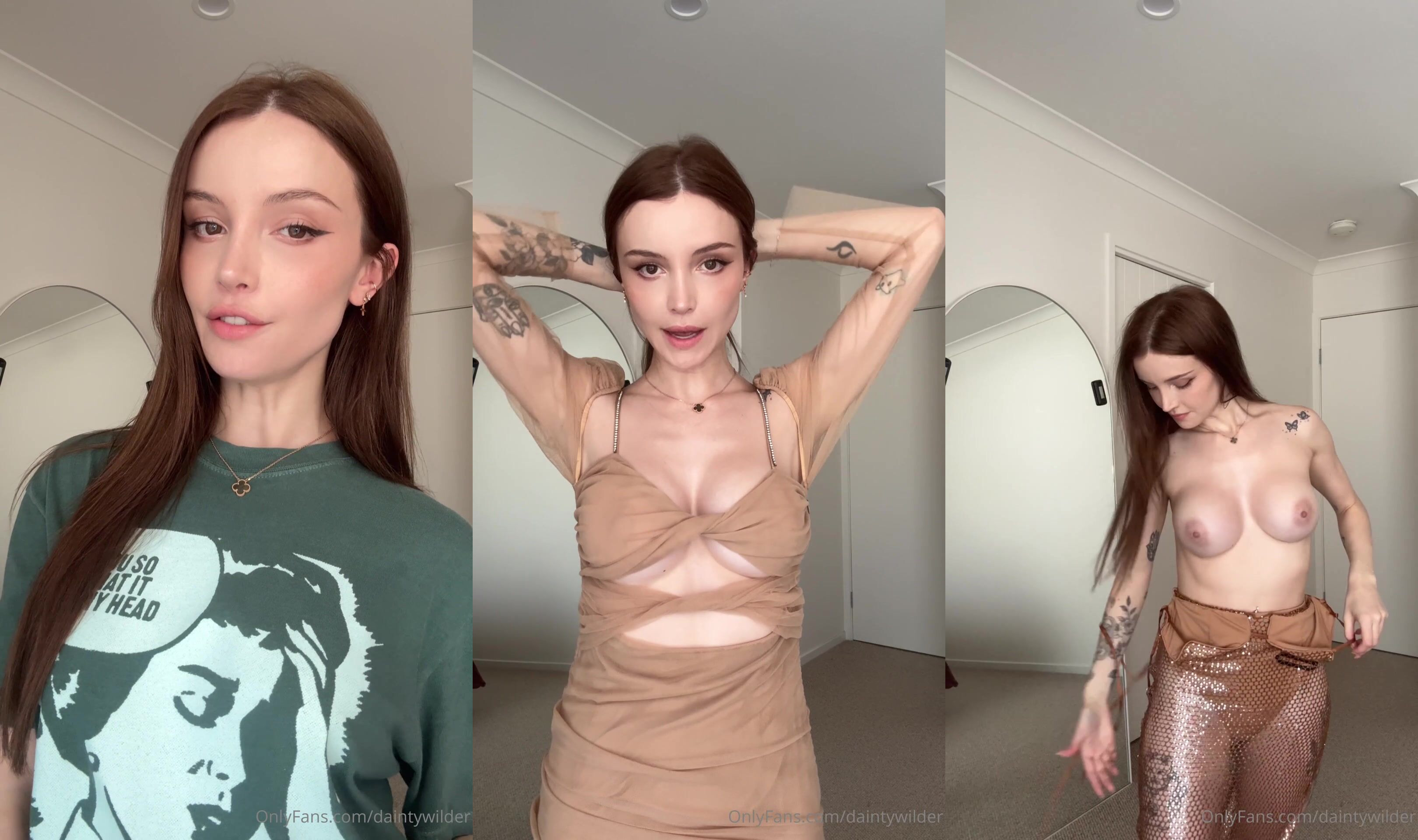 Dainty Wilder XXX Rated Try On Haul OnlyFans Video Leaked