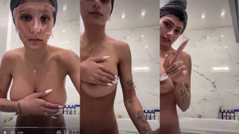 Mia Khalifa Nude Bathroom PPV OnlyFans Video Leaked