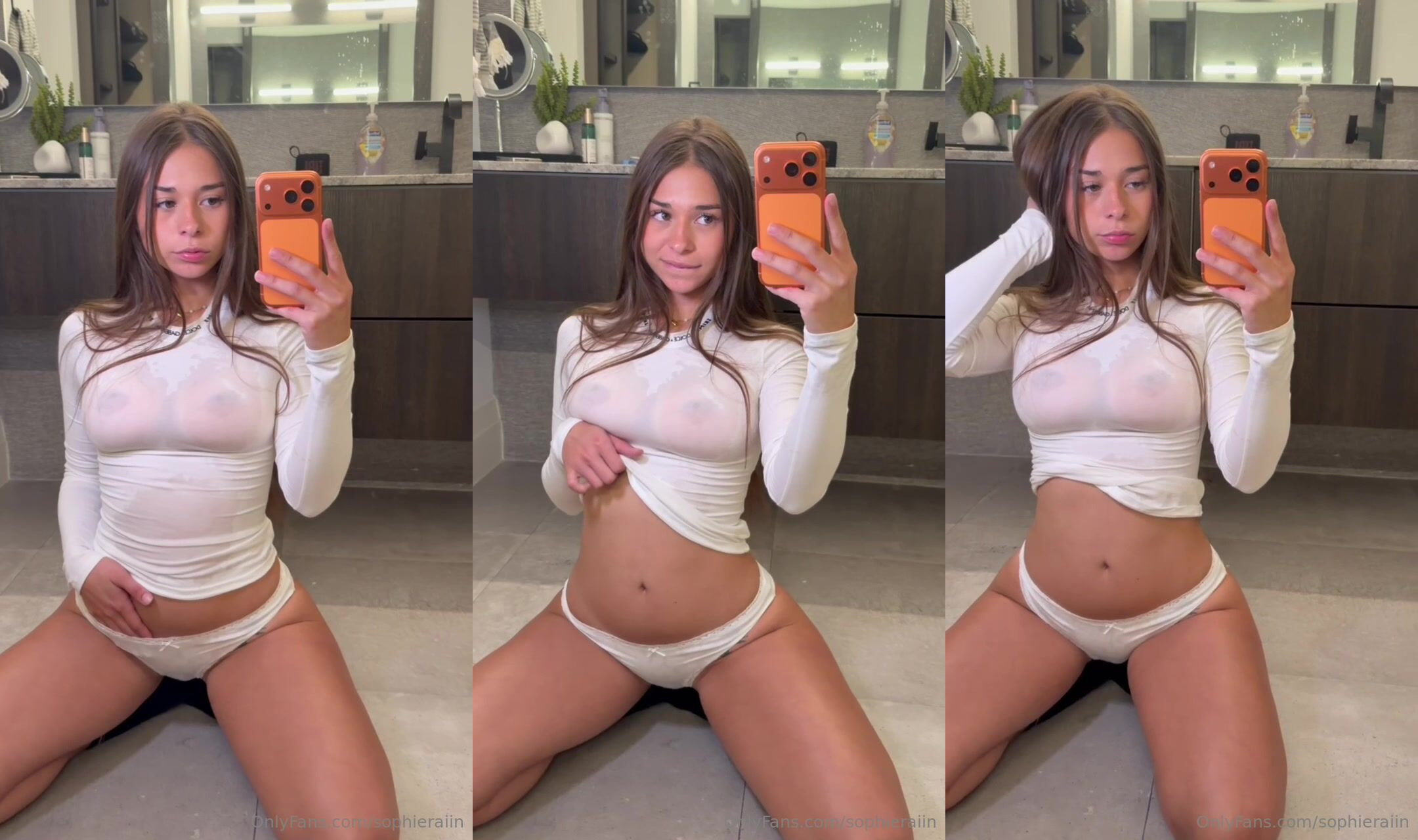 Sophieraiin Nude See Through T Shirt OnlyFans Video Leaked