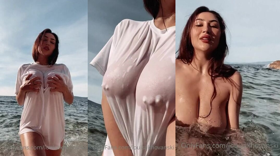 Louisa Khovanski Nude Sea PPV OnlyFans Video Leaked