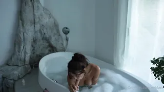 Emily Black Nude Bathtub Solo OnlyFans Video Leaked