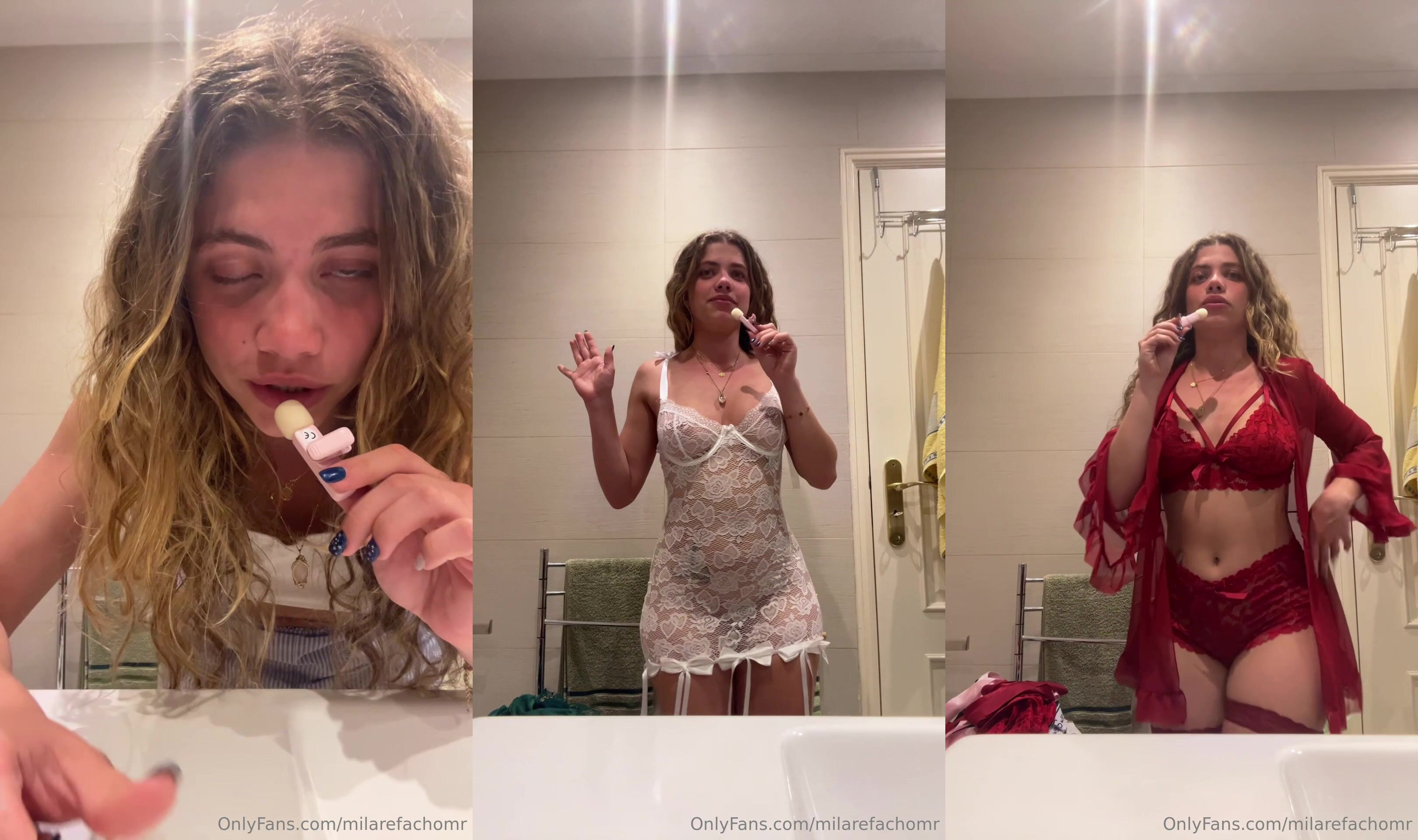 Mila Refacho Lingerie Try On OnlyFans Video Leaked