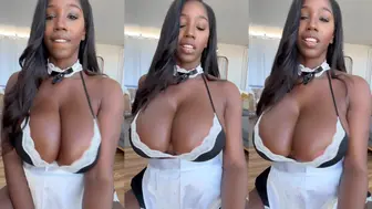 Ellie Ensley Ellie The Empress Maid Outfit OnlyFans Video Leaked