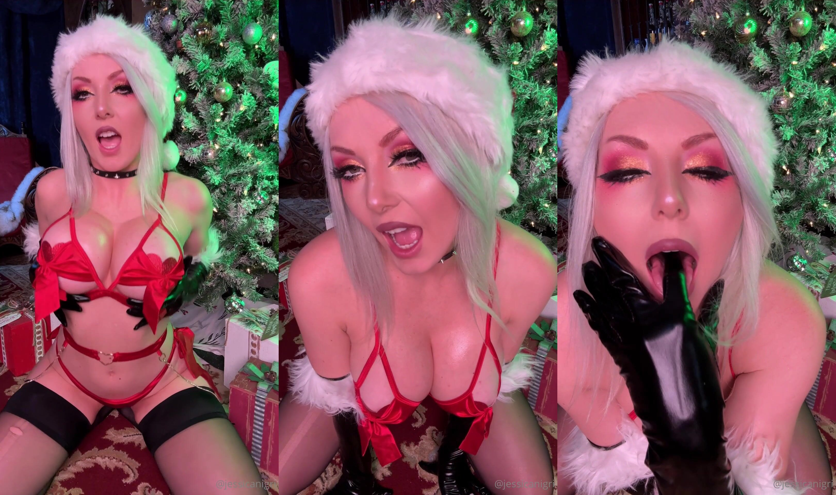 Jessica Nigri Nude Solo Chrismtas OnlyFans Video Leaked