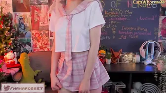 Maid Mana Skirt Pussy Flash OnlyFans Video Leaked