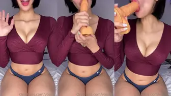 Juju Voulezj Dildo JOI OnlyFans Video Leaked