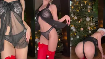Elena Kamperi Christmas Strip OnlyFans Video Leaked