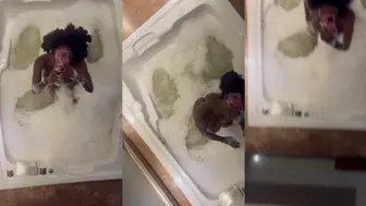 Brenda Perlaza Aka Barbienegra3 in Bathtub OnlyFans Video Leaked